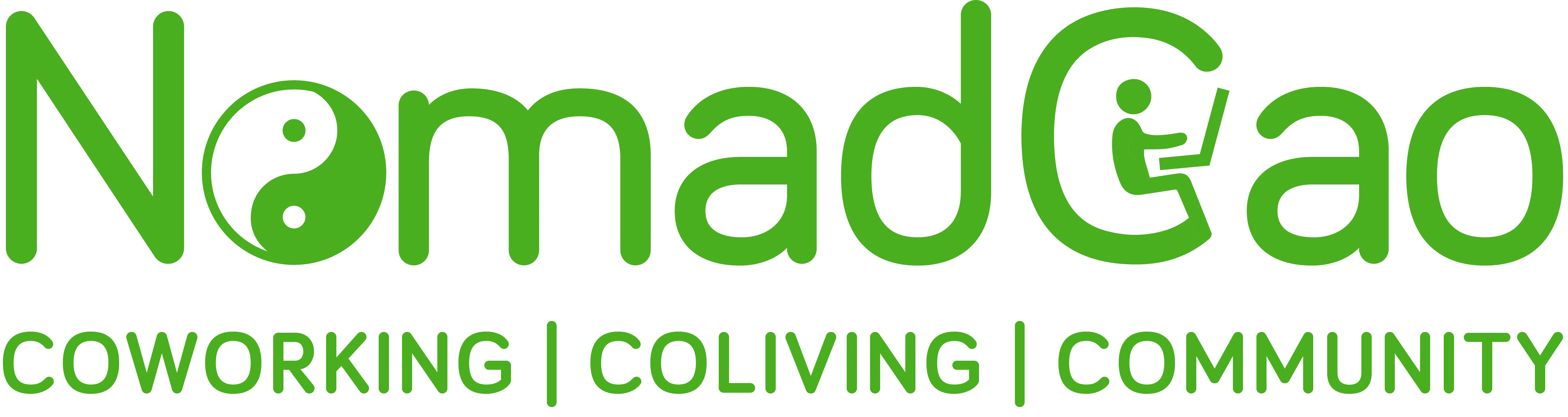 The image shows the NomadGao logo