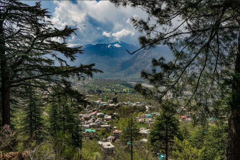 Mountains of Naggar Himachal Pradesh Kullu