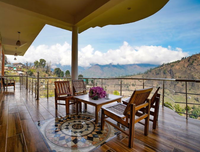 Coworking Space with a view in India Naggar Himachal Pradesh