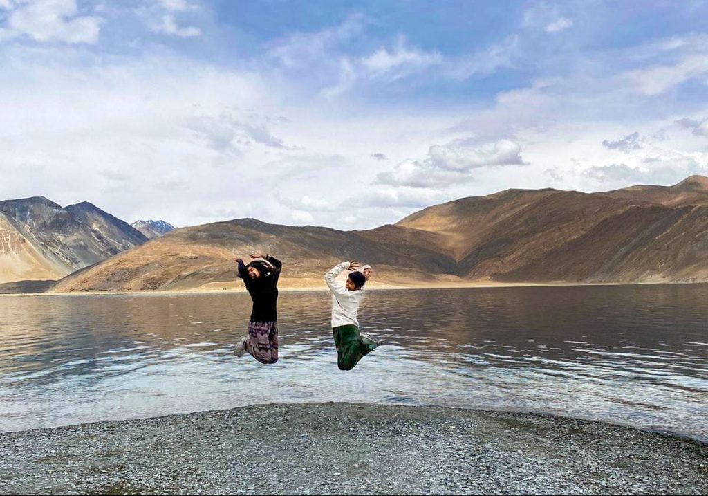 Garima digital nomad yogini in Ladakh